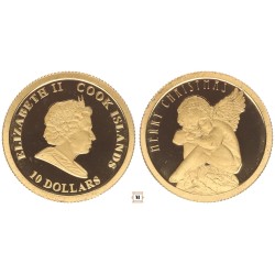 Cook-szigetek 10 dollár Angyal 2007