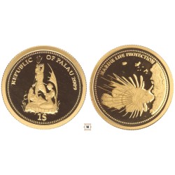 Palau 1 dollár Tűzhal 2009