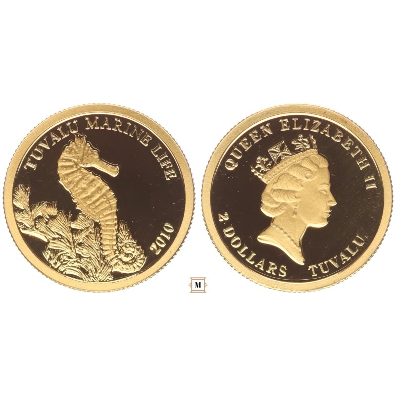 Tuvalu 2 dollár Csikóhal 2010