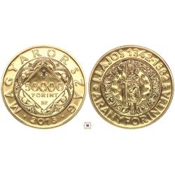 50 000 forint I. Lajos aranyforintja 2013 BP