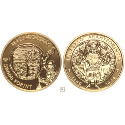 50 000 forint I. Ulászló aranyforintja 2020 BP