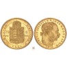 Ferenc József 20 frank 8 forint 1891 KB