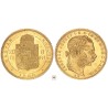 Ferenc József 20 frank 8 forint 1880 KB