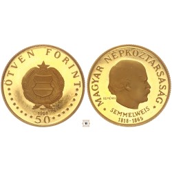 50 forint Semmelweis 1968 BP