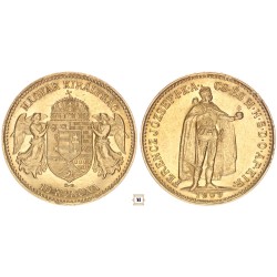Ferenc József 10 korona 1909 KB