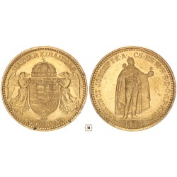 Ferenc József 20 korona 1892 KB