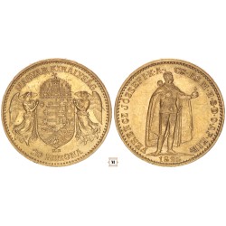 Ferenc József 20 korona 1895 KB