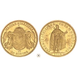 Ferenc József 20 korona 1914 KB