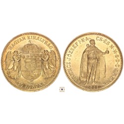 Ferenc József 10 korona 1911 KB