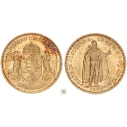 Ferenc József 20 korona 1899 KB