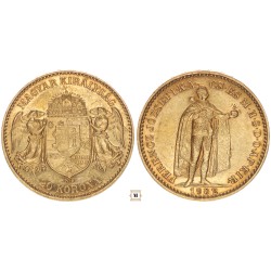 Ferenc József 20 korona 1902 KB