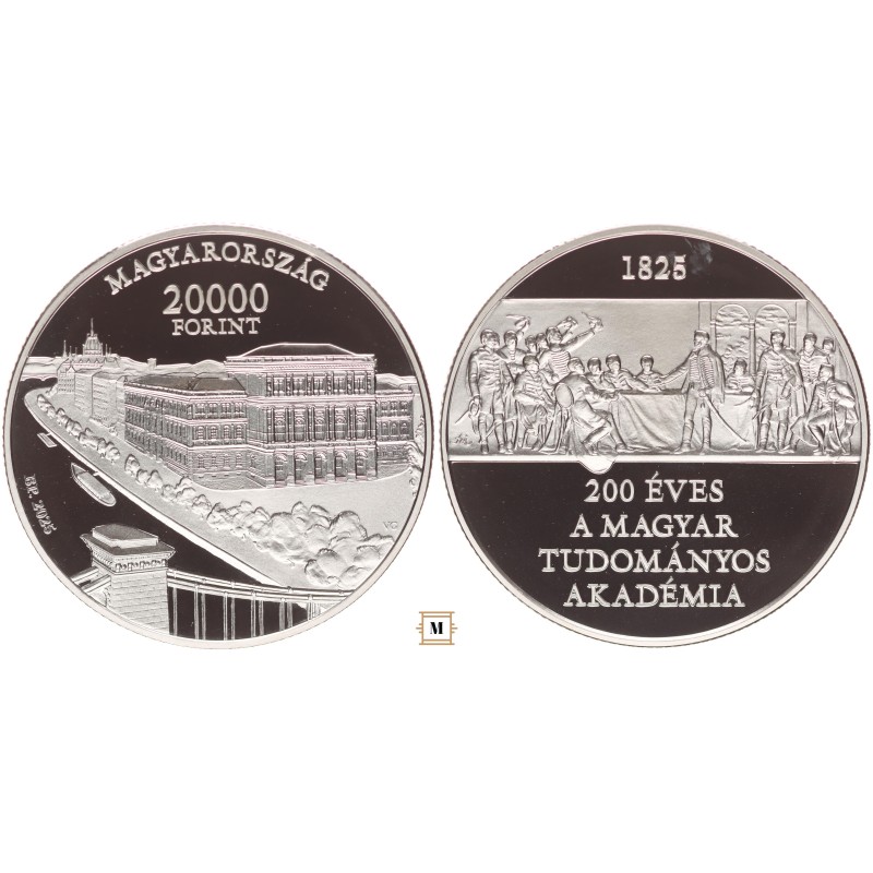 20000 forint 200 éves az MTA 2025 BP