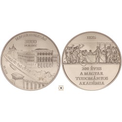 3000 forint 200 éves az MTA 2025 BP