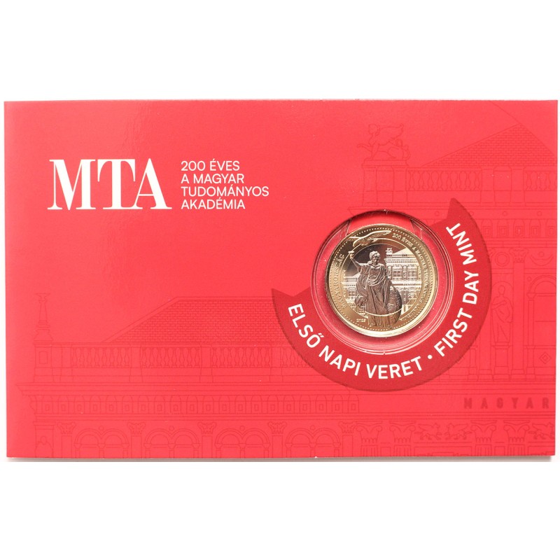 200 forint MTA első napi veret 2025 BP