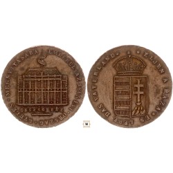 Országgyűlés megnyitása érem 1865