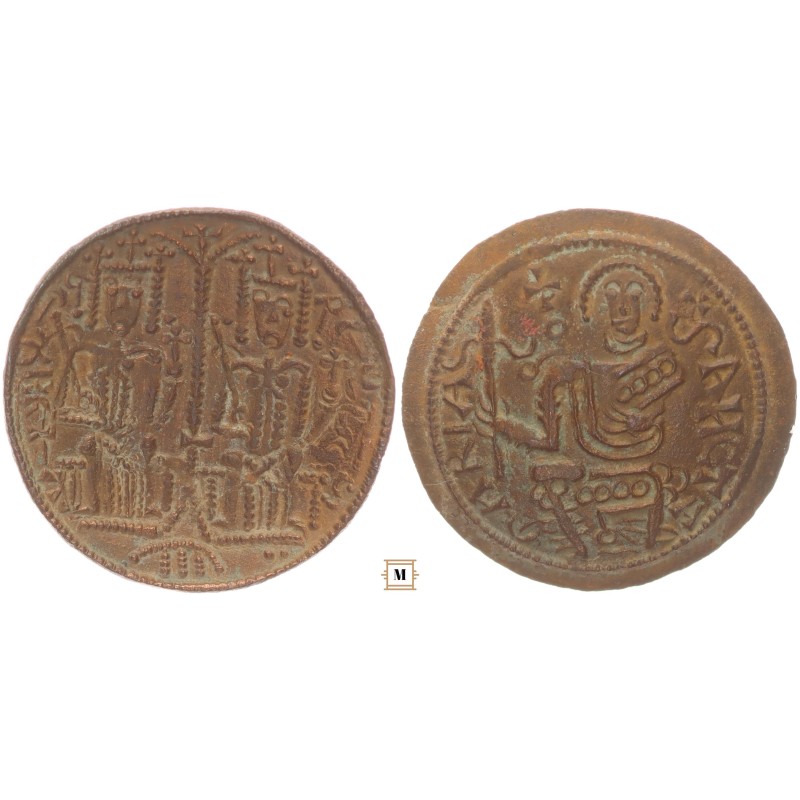 III. Béla 1172-1196 rézpénz ÉH 114