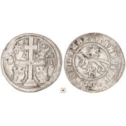 Szlavón denár V. István 1245/1270-72 S-R ÉHsz12