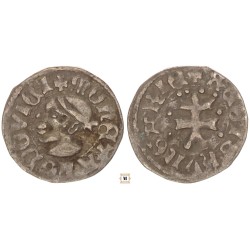 I. Lajos 1342-82 denár ÉH 432