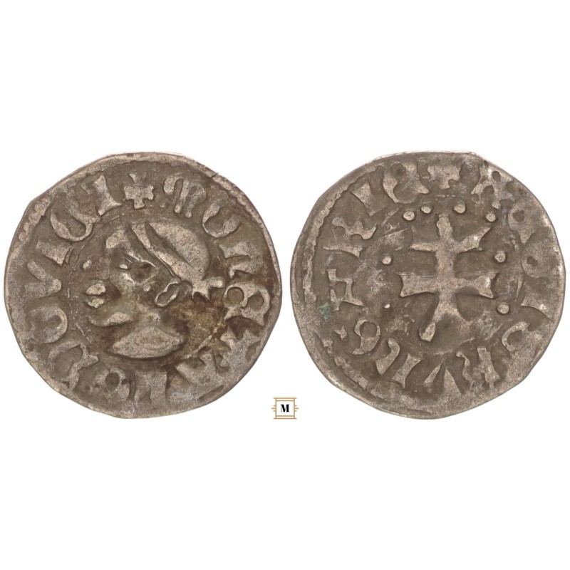 I. Lajos 1342-82 denár ÉH 432