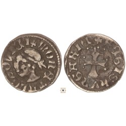 I. Lajos 1342-82 denár ÉH 432