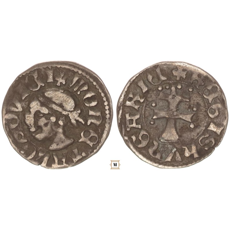 I. Lajos 1342-82 denár ÉH 432