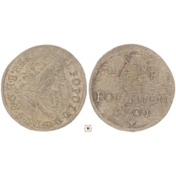 I. Lipót poltura 1701