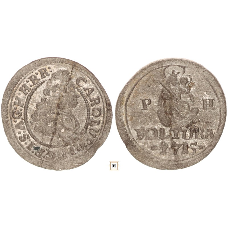 III. Károly poltura 1715