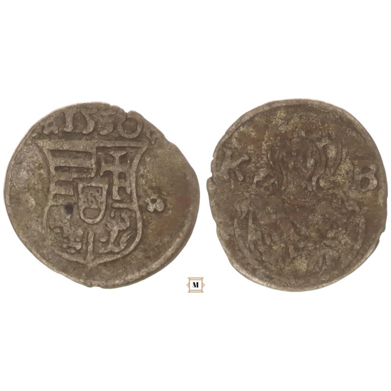 I. Ferdinánd obulus 1550 K-B ÉH 754