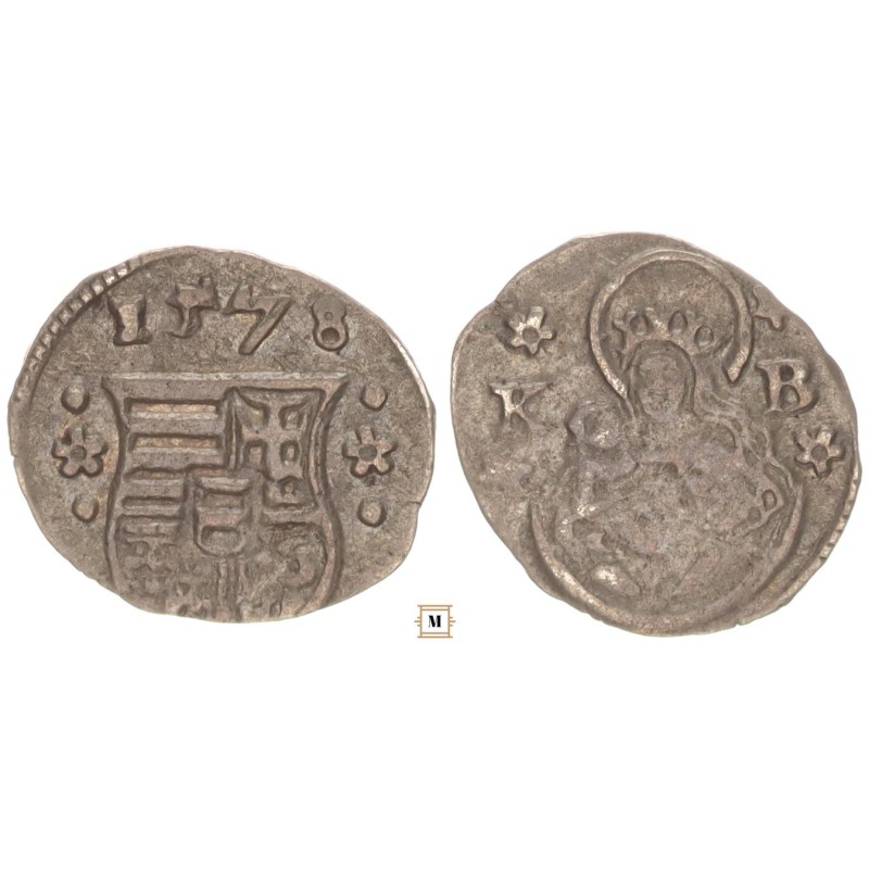 Rudolf obulus 1578 KB ÉH 816b