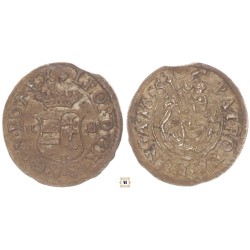 I. Lipót denár 1695 K-B