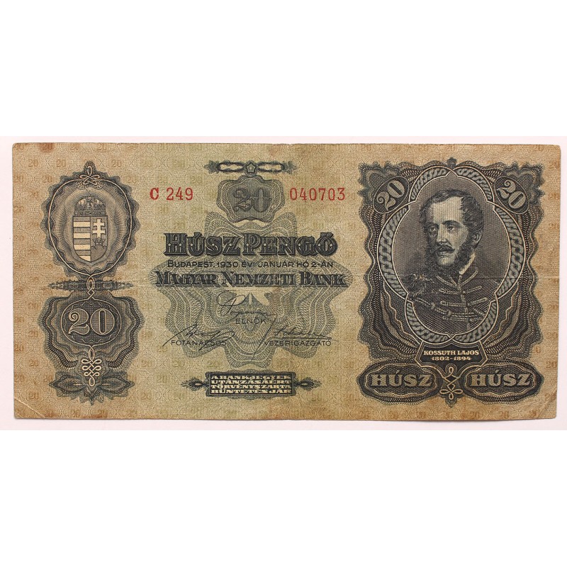 20 pengő 1930