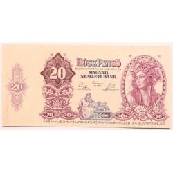 20 pengő 1941 fázisnyomat