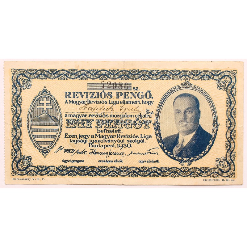 Revíziós pengő 1930