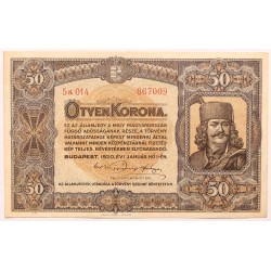 50 korona 1920