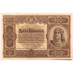 100 korona 1920