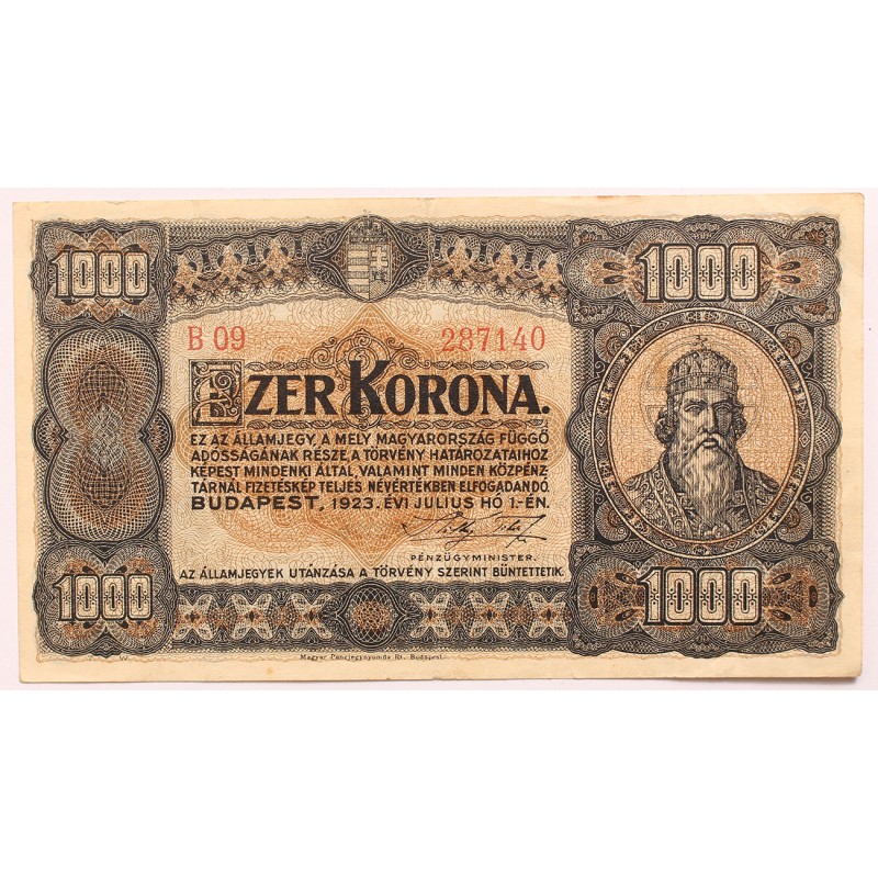 1000 korona 1923
