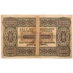 10000 korona 80 fillér 1923 Nyomdahely nélkül