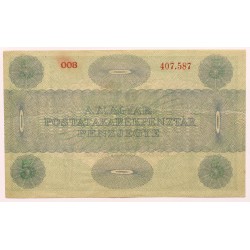 5 korona 1919 08 sorszám