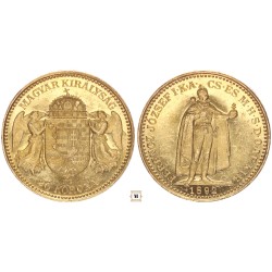 Ferenc József 20 korona 1892 KB