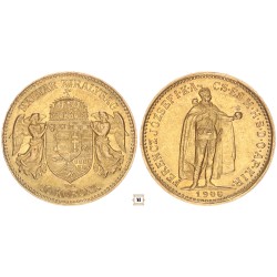 Ferenc József 10 korona 1906 KB