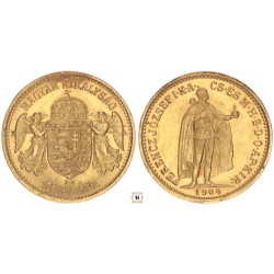 Ferenc József 10 korona 1904 KB