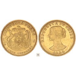 Chile 50 pesos 1926