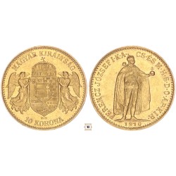 Ferenc József 10 korona 1910 KB