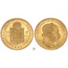Ferenc József 20 frank 8 forint 1879 KB