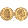 Ferenc József 20 frank 8 forint 1884 KB