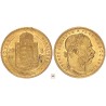 Ferenc József 20 frank 8 forint 1887 KB