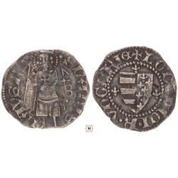I. Lajos 1342-1382 denár Buda ÉH 429