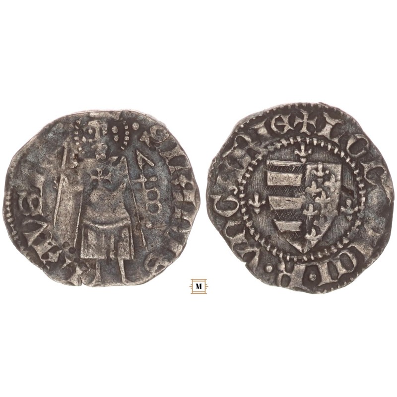 I. Lajos 1342-1382 denár Buda ÉH 429