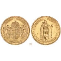 Ferenc József 10 korona 1894 KB