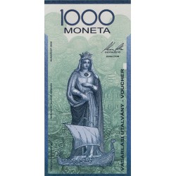 1000 moneta utalvány